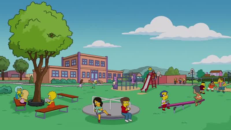 Oh, Milhouse fell down