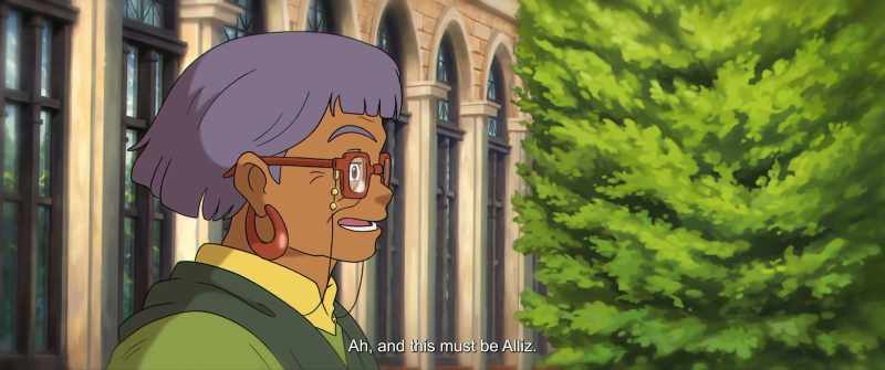 Oh, this must be Alliz! Welcome to our school, my dear