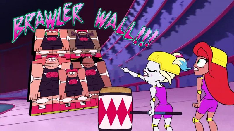 Oh, no. It's a Brawler Wall. - Brawler Wall!