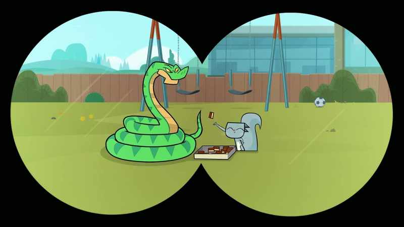 Oh no! Now they've both got a taste for the lumps!