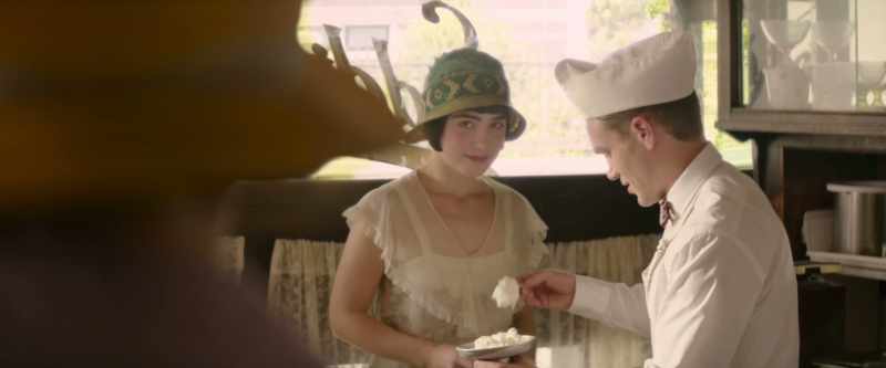 Oh, no, she's no bother, Mrs. Carlisle