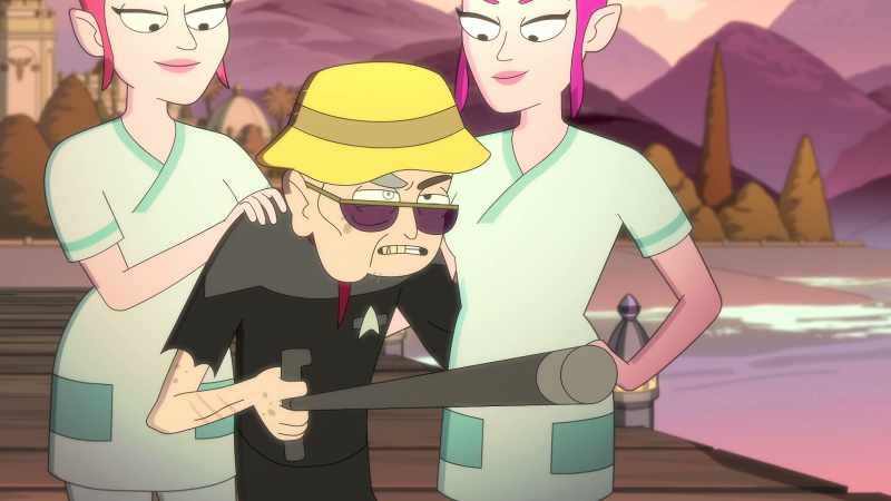 Oh. - No, he shouldn't