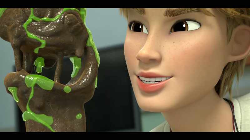 Oh, no! The princess is so scary