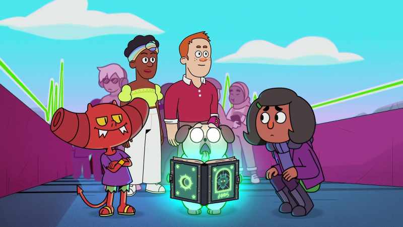 Oh, nothing weird. He's just possessed Barney, that's all