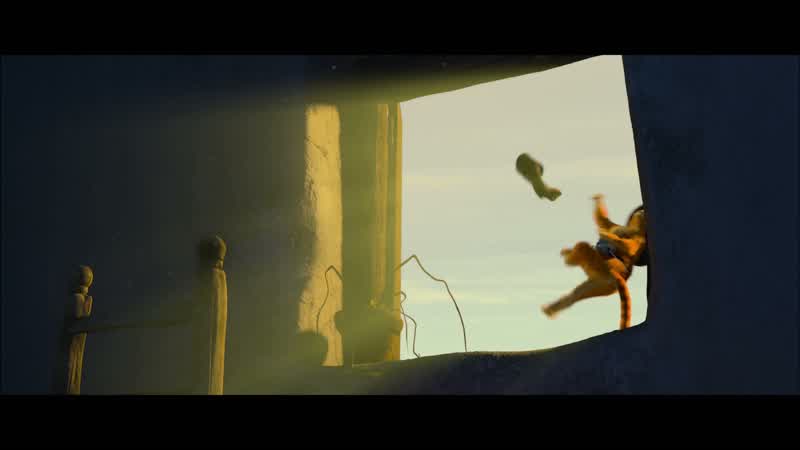 Oh! Ow! Ooh! You cannot run forever, puss in boots!