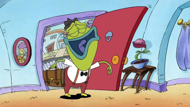 Oh, pollywog! I'm home!