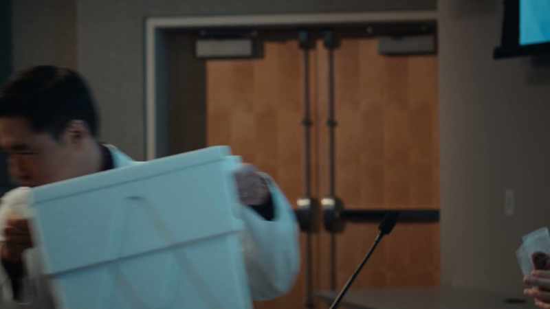 Oh. Presentation. Yes. Go, go, go. - (Clara chuckles)