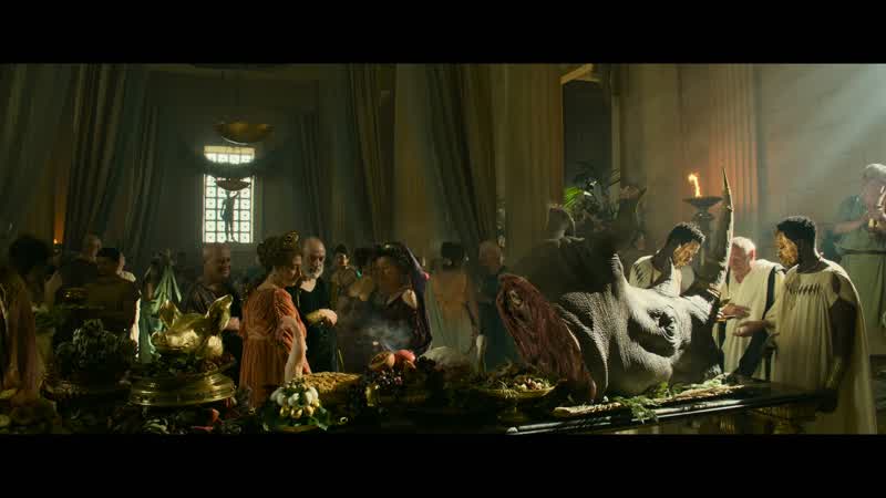 Oh! Please, drink. Ah! Excuse me. Macrinus! I knew the provinces were not enough for you. - I'm just