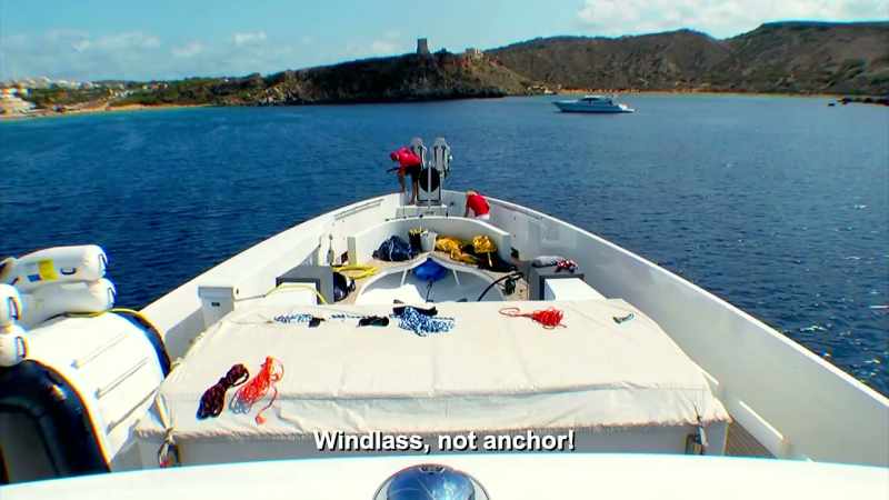 Oh, sh--, yeah, windlass