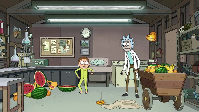 Oh shit shit shit. Open it, Rick! - Let me do it! Get up, get fucking move!