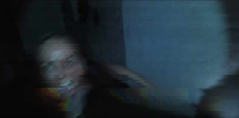 Oh, shit! (woman screams)