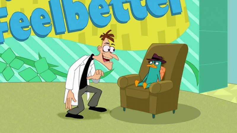Oh thank you Perry the Platypus Ah