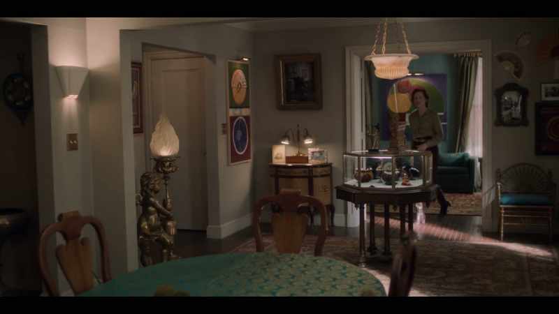Oh, that was painted in this very apartment