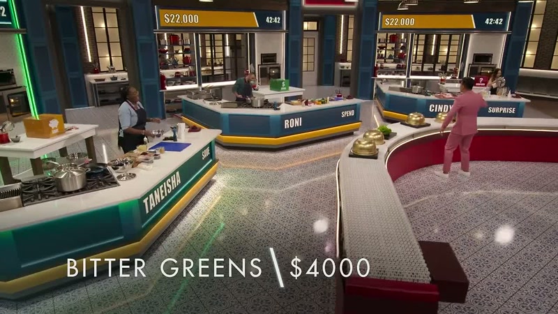 Oh, that's expensive greens. $4,000 going once, going twice…