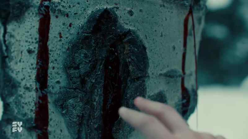 Oh. That's metallic. That's blood