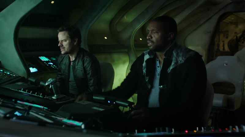 Oh, the ship we jacked just dropped out and opened fire
