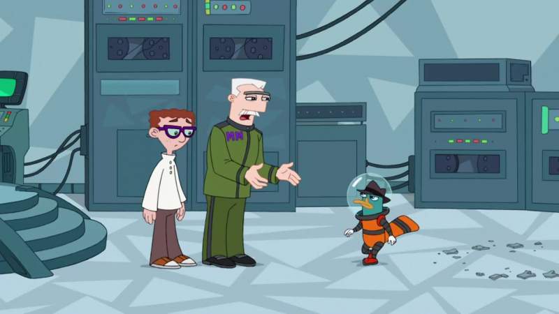 Oh there you are Agent P