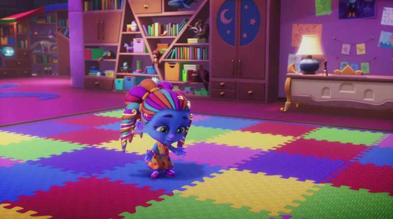Oh! This floor is so colorful!
