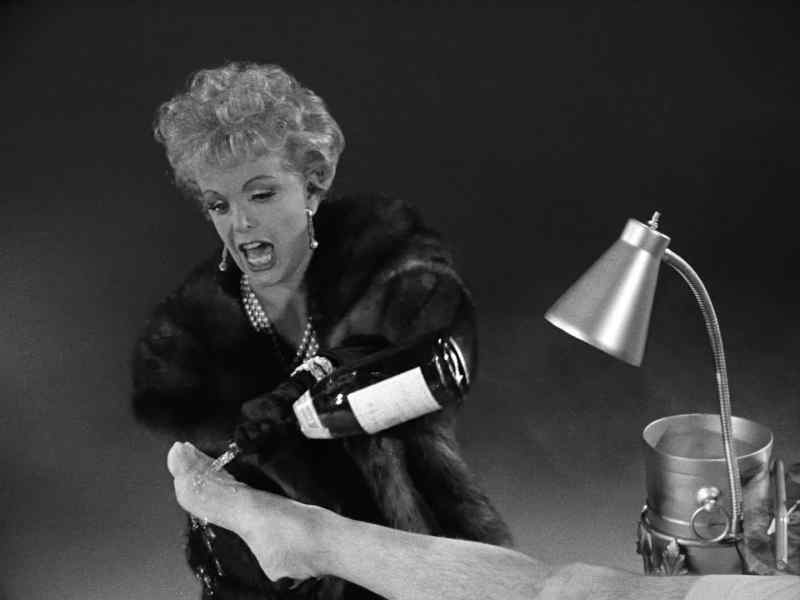 Oh! Those bubbles tickle. Must be vintage 1947