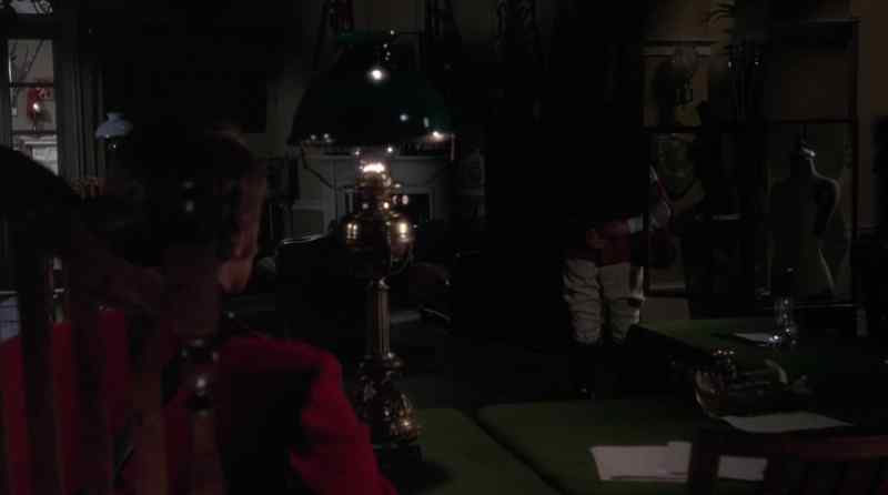 Oh, turn on the lamp, you silly bugger!