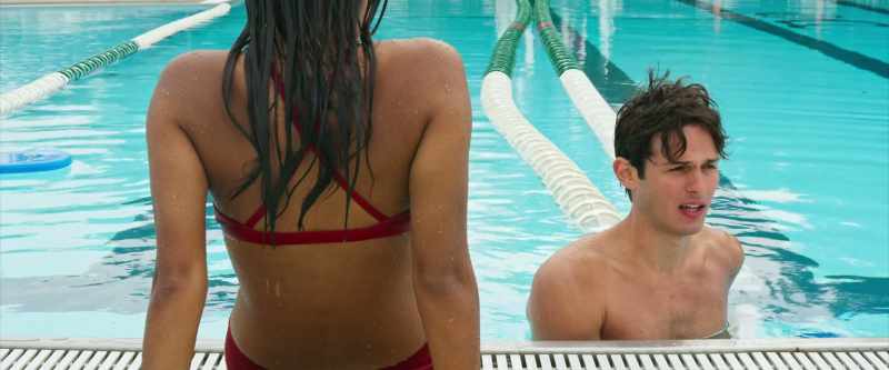 Oh, uh, I'll probably just swim a few laps while I can