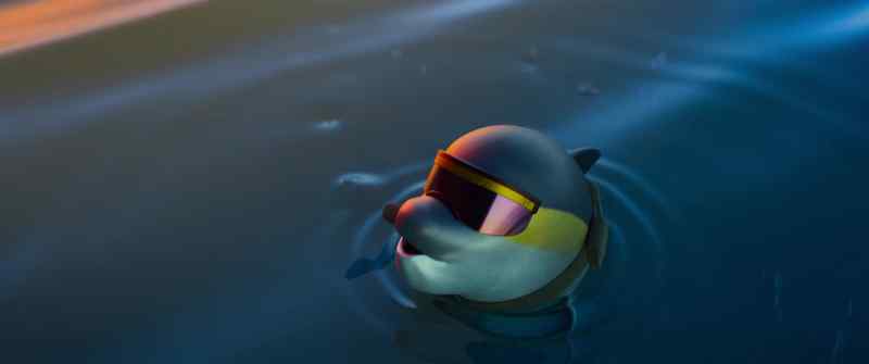 Oh, wait, I'm a dolphin. I'm totally fine!