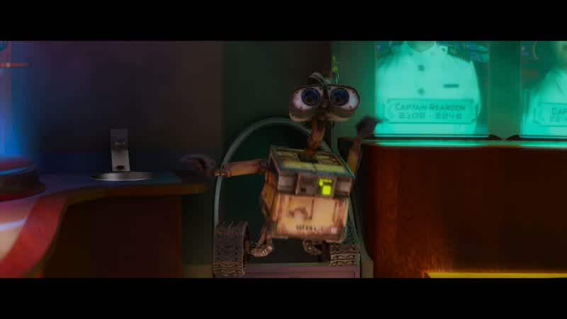 Oh! - Wall-e, the plant! - Wall-e! - Captain: Over here