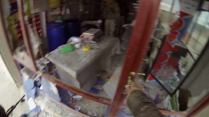 Oh, well, if you can't go through the door