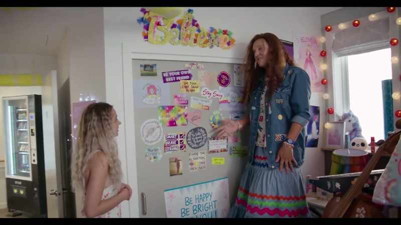 Oh, we've got our positivity wall here, so this is all, like, quotes and things