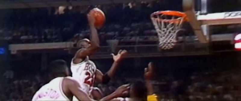 Oh, what a move by Jordan! - Whoa!