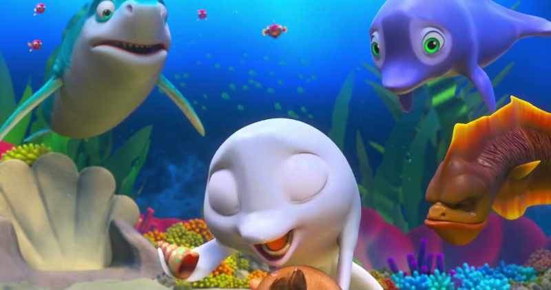 Oh, what kind of fish is that, with no tail?