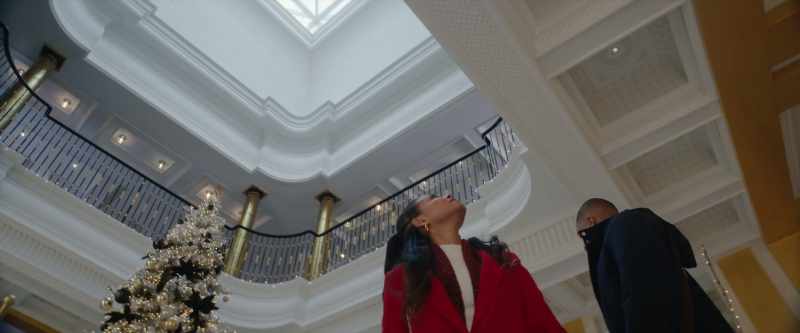 Oh! Whoa! Look at this ceiling!