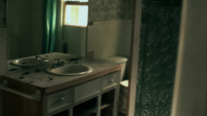 Oh wow there's the bathroom