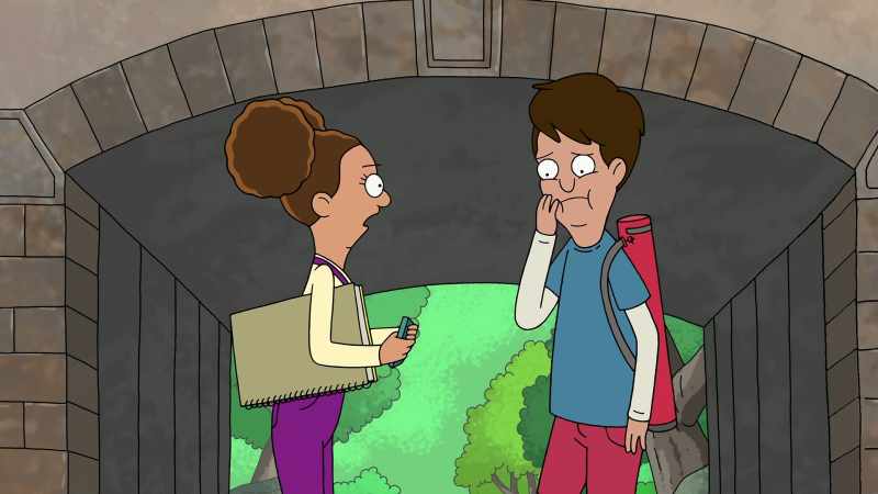 Oh, wow. Were your lips always getting more and more swollen?