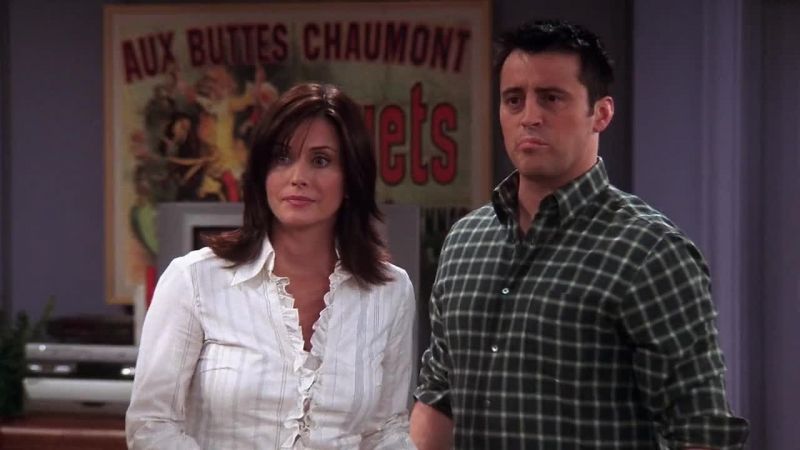 Oh yeah yeah No Joey doesn't share food
