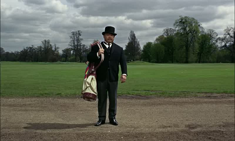 Oh, you must excuse Oddjob, Mr