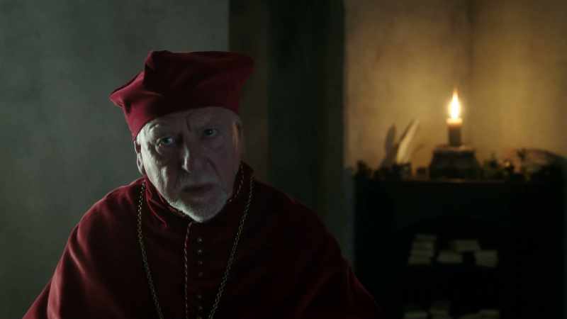 Oh, Your Grace, you must allow me... - No, my Lord Cardinal
