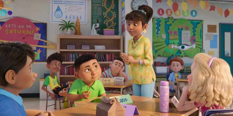Oh, Zane, I'm afraid you can't bring snacks into the class