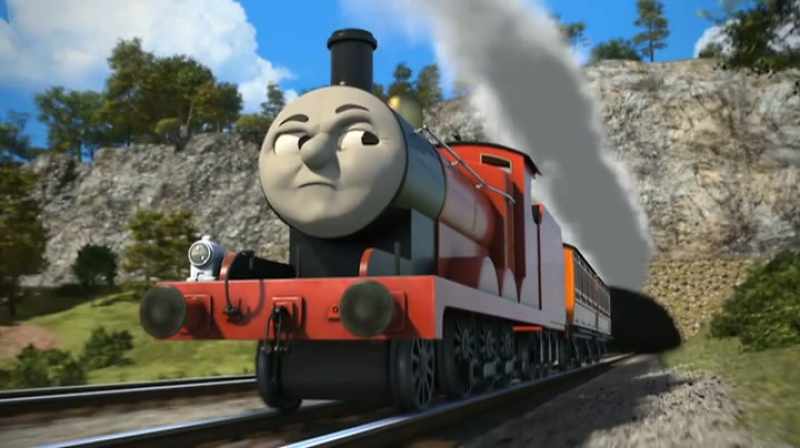 Ohh! Slow down, James!