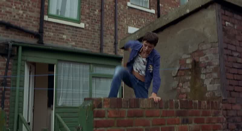 Oi! Dancing boy! We'll miss the bus, Billy. Will you stop being an old fucking woman?
