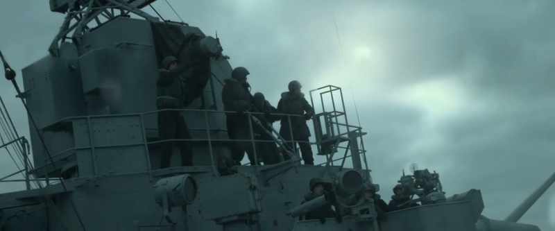 Oil and debris, starboard beam! Range 500 yards!