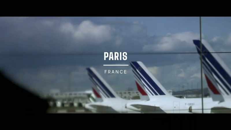 Oisin lands in Paris