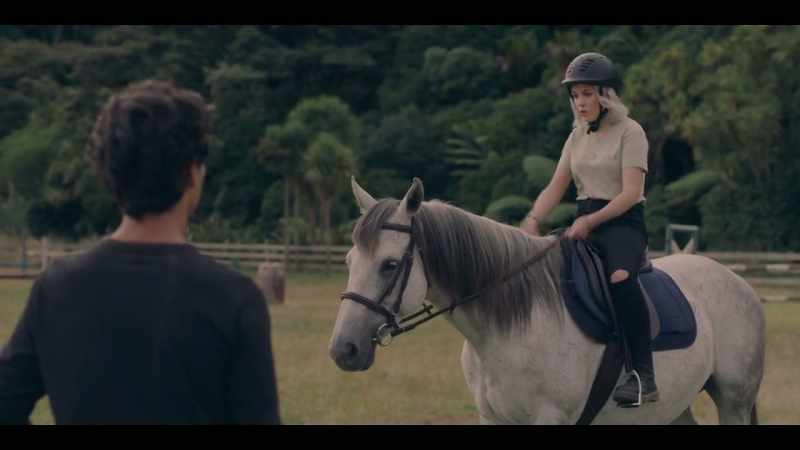 OK, fine. Go on, Blue. Gallop. Go on [!]