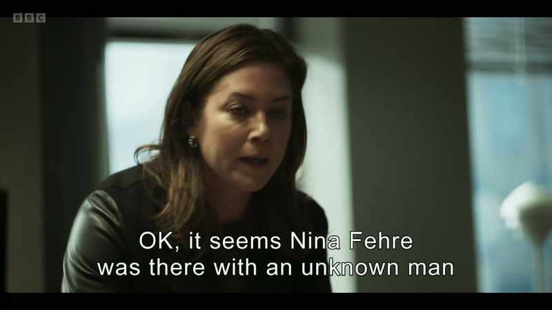 OK, it seems Nina Fehre was there with an unknown man