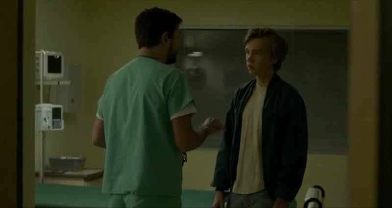 OK, so, that cut that was in his bowel