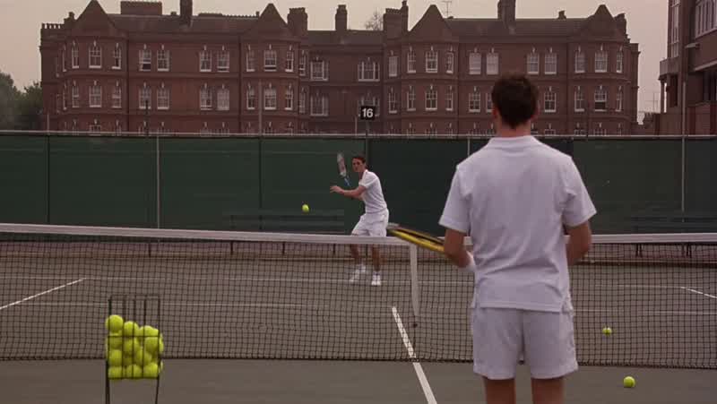 OK so who was better or tougher Henman or AgassiThey were both great Yeah I know but I meanyou held your own more than admirablyFor a whileBut as the game goes on you see how really good they are