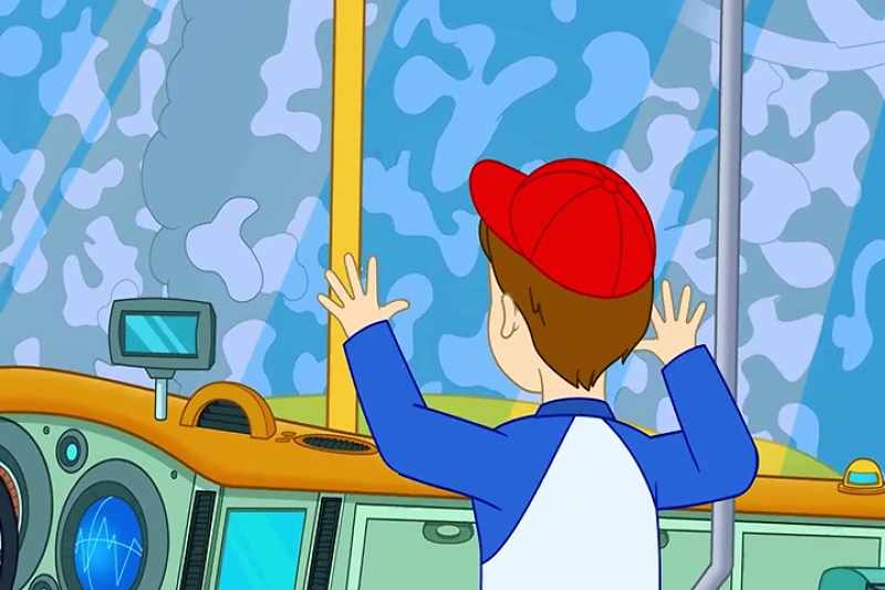 Okay, class, look for cold virus, the thing that makes you sick