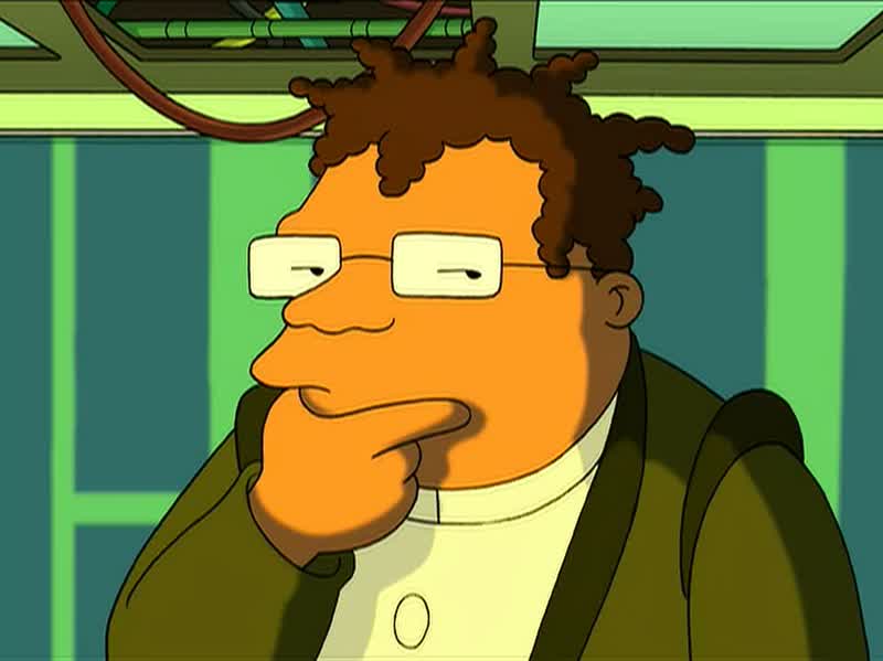 Okay. FRY: Bye-bye. LEELA: Later!