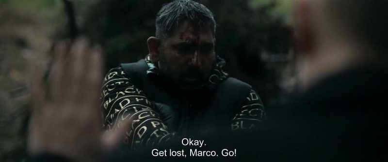 Okay. Get lost, Marco. Go!