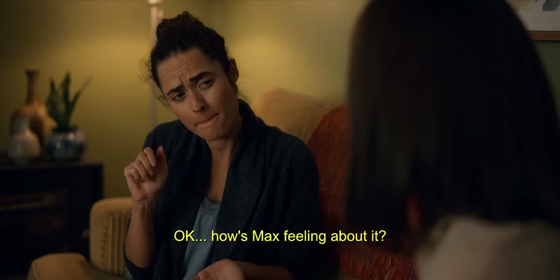 Okay. How's Max feeling about it?
